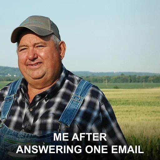 ME AFTER — ANSWERING ONE EMAIL
