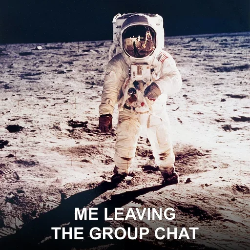 ME LEAVING — THE GROUP CHAT