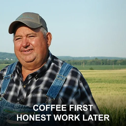 COFFEE FIRST — HONEST WORK LATER