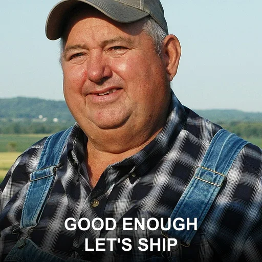 GOOD ENOUGH — LET'S SHIP